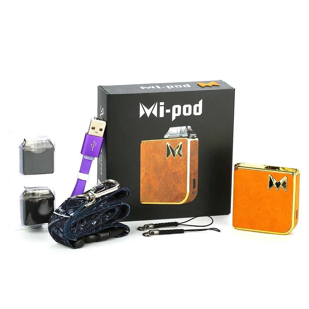 Mi Pod Vape комплект с аккумулятором 950 мАч и картриджем 2 мл и масляным и воздушным разделением Pod system Kit vs Drag nano/Vinci Kit