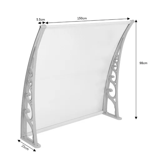 Навес для дверей и окон навес наружного освещения входной двери прочный