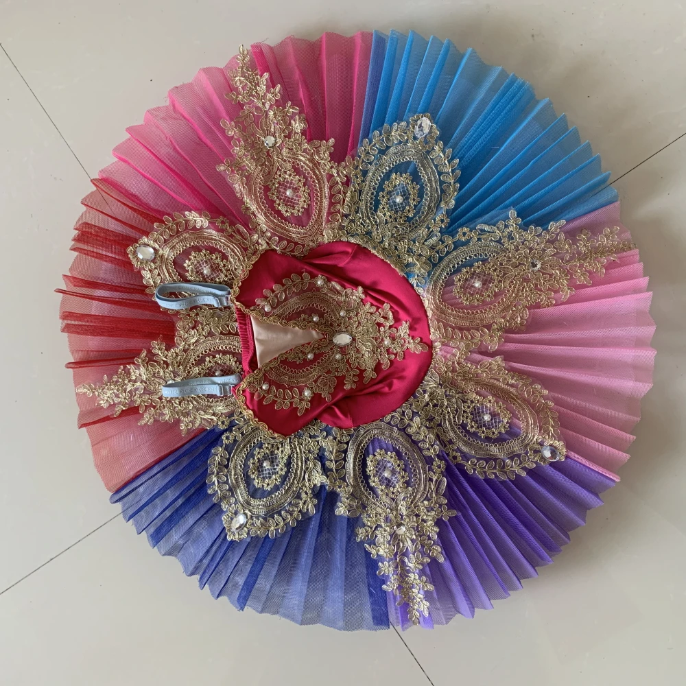 Dance Costume Real 2020 New Adult Professional Ballet Tutus For Kids Swan Lake Dress Pancake Tutu Leotard Clothing For