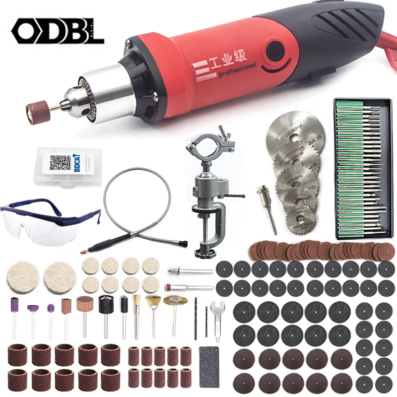 Электрическая дрель Dremel 400 Вт мини гравер с переменной скоростью для