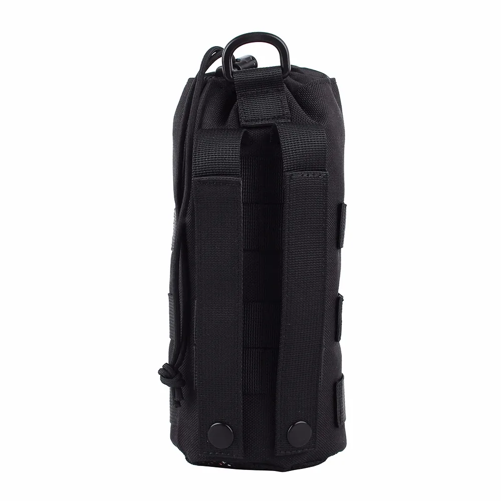 

1.5L Tactical Water Bottle Bag Bottle Pouch Molle Camping Kettle Water Bag for Backpack Vest Belt Travel Hiking Cycling Tool