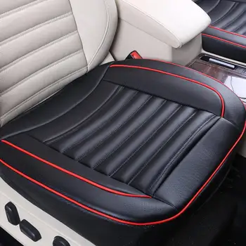 

1Pc Universal Car Seat Cover Pad PU Leather Four Seasons Anti Slip Auto Cover Cushion Auto Interior Accessories Protector Mat