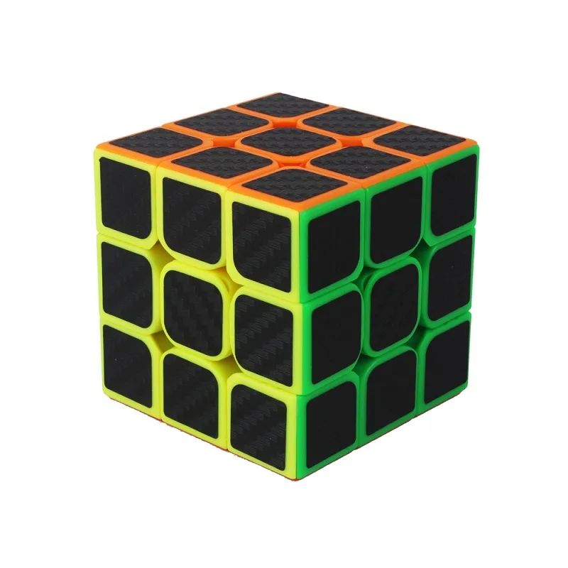 Профессиональная наклейка YUXIN из углеродного волокна 3x3x3 волшебный куб