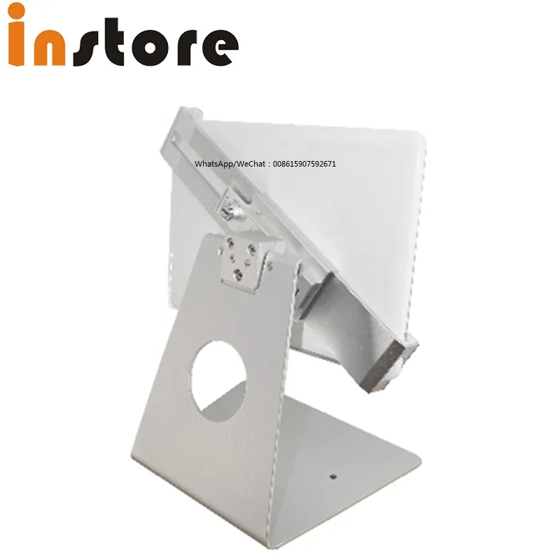Tablet Security Lock Display Stand Flexible Tablet Holder Lock Lockable Kiosk Desktop Anti Theft For I-pad 10.1~12.9"