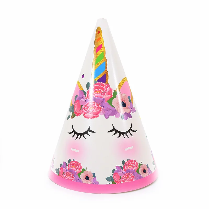 New Unicorn Party Disposable Tableware Supplies Paper Plate Cups Napkins hat Birthday Decoration Baby Shower Girl | Дом и сад