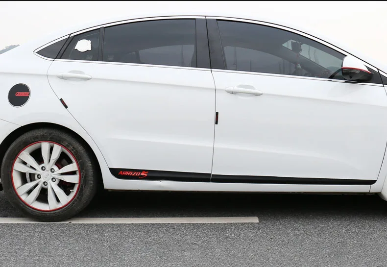 Для Chery ARRIZO5 ARRIZO 5 наклейки из углеродного волокна для отделки дверей наклейки на корпус с цветами наклейка на топливный бак крышка устойчива к царапинам