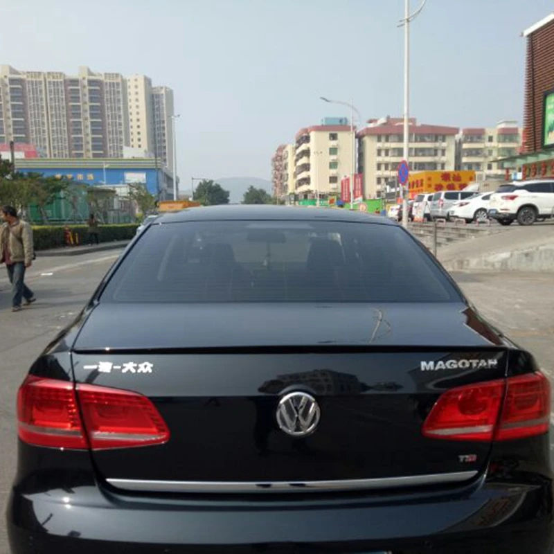 Спойлер для Volkswagen VW Passat B7 модель 2012-2016 высококачественный АБС-пластик праймер