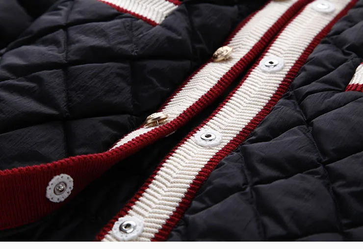 AYUNSUE Куртка–пуховик на 90% белом утином пуху Для женщин зимнее пальто Для женщин пуховое пальто корейский пуховик, Теплая Куртка парка Mujer YY1481