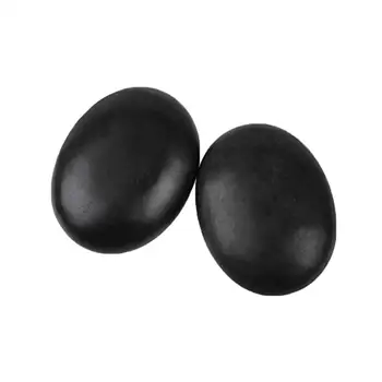 

2pcs Massage Stones Natural Practical Professional Smooth Durable Massage Stones Hot Stone Energy Stone for Salon SPA Home
