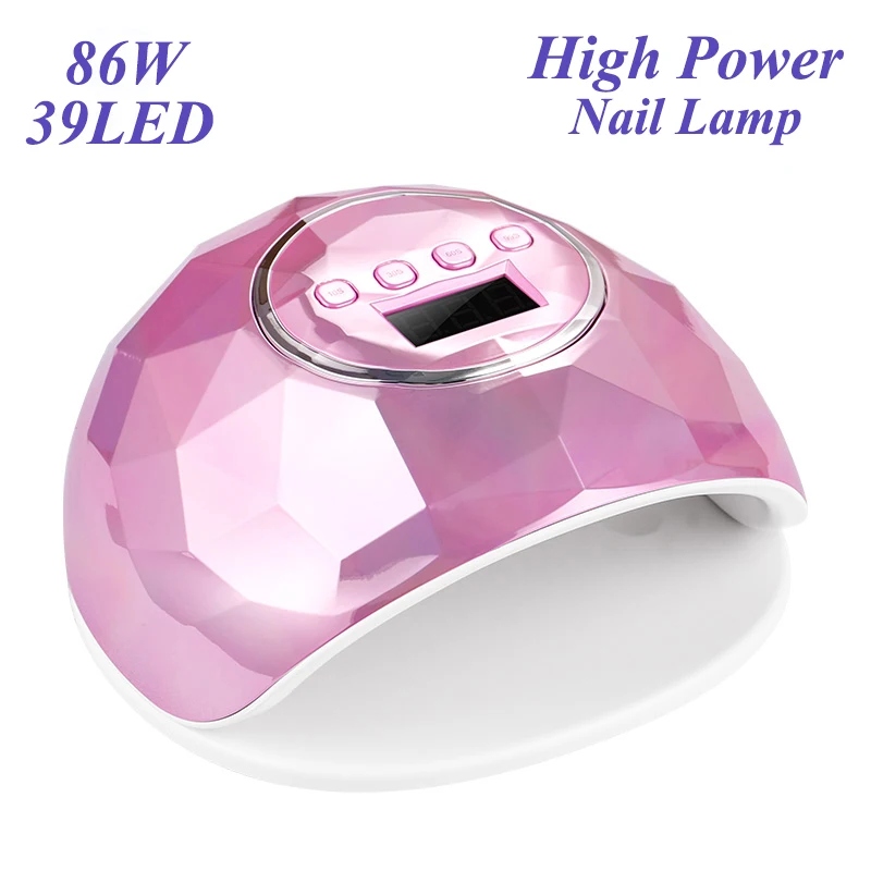 

High Power UV LED Lamp Professional Manicure Machine Nail Dryer For Fast Drying Gel Polish With Timer Auto Sensor Nail Art Lamp