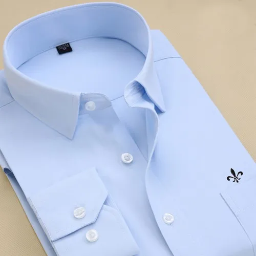 Dudalina плюс размер 9XL вышивка мода Blusa Camisa Social клетчатые мужские рубашки с длинным рукавом Slim Fit рубашка мужская одежда мужская полоса - Цвет: 8868-12-BLUE-T