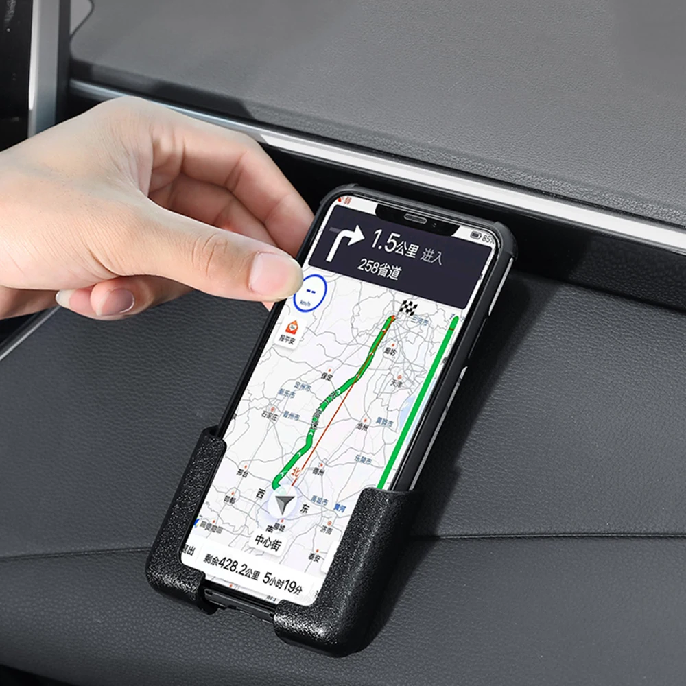 Adjustable Multifunction Car Phone Holder stickers for KIA RIO ceed Hyundai Tucson Creta Kona Solaris Accent Elantra | Автомобили и