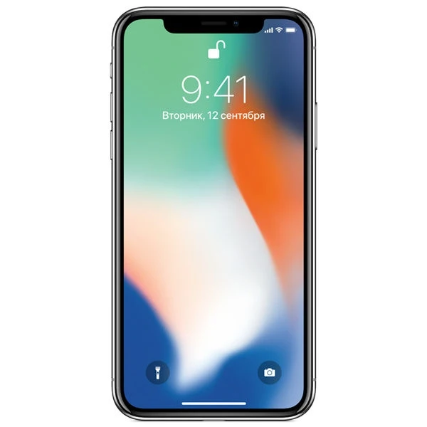 Смартфон CLEVERCEL APPLE iPhone X 256Gb (подержанный c гарантией) серебристый|Смартфоны| |
