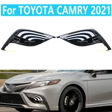 new 2pcs Chrome Rear Tail Fog Light Lamp Covers Trim For Toyota Camry XV70 2017+ new 2pcs Chrome Rear Tail Fog Light Lamp Covers Trim For Toyota Camry XV70 2017+