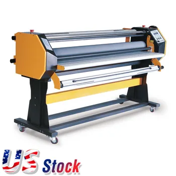 

US Stock Ving 67" Stand Frame Full-auto Single Side Wide Format Hot/Cold Laminator with Stand