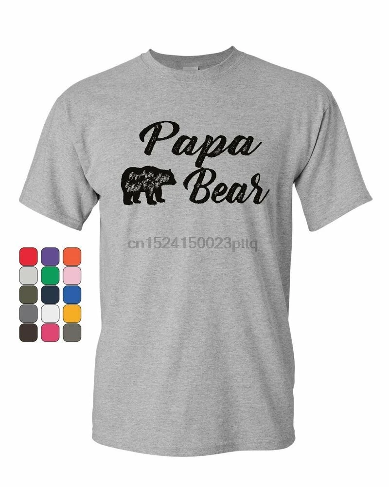 Мужская футболка с надписью Papa Bear |