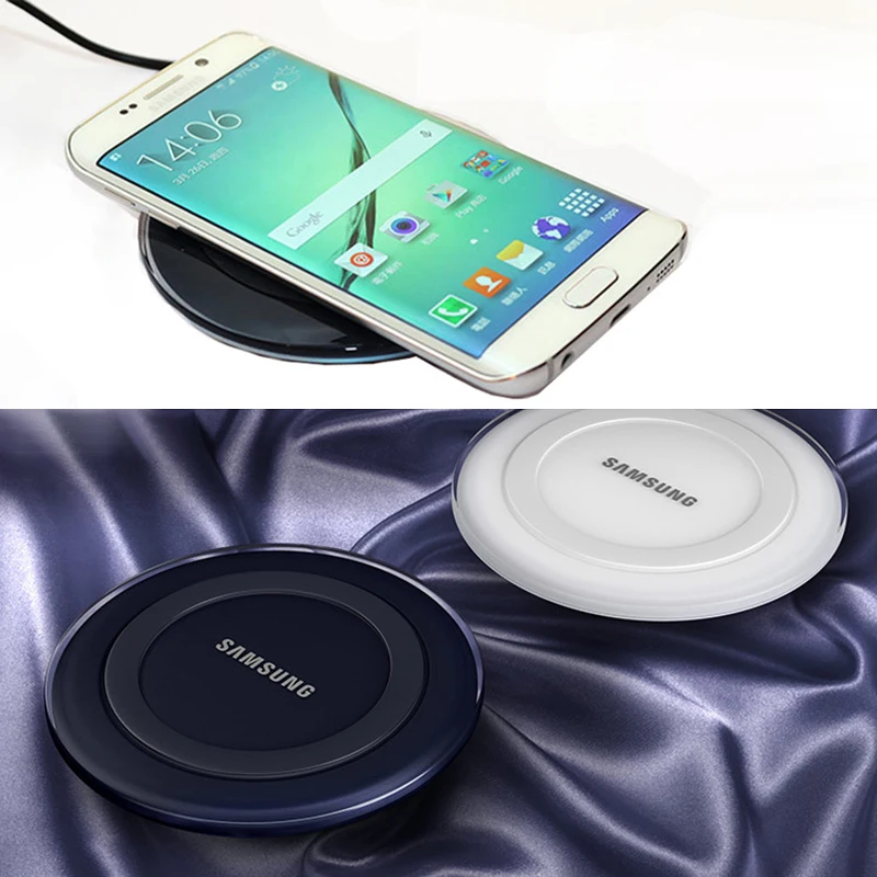 Original Samsung Wireless Charger Adapter qi Charge Pad For Galaxy S7 S6 EDGE S8 S9 S10 Plus Note 4 5 For Iphone 8 X XS XR mi 9 22