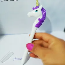 Единорог шариковая ручка животное из мультфильма голова ручка