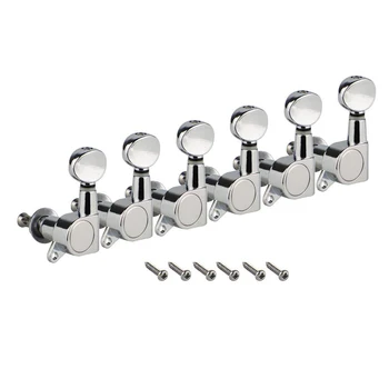 

Fleur Tuning Pegs / Strings for Stratocaster / Tele / Acoustic Guitar 6L Silver