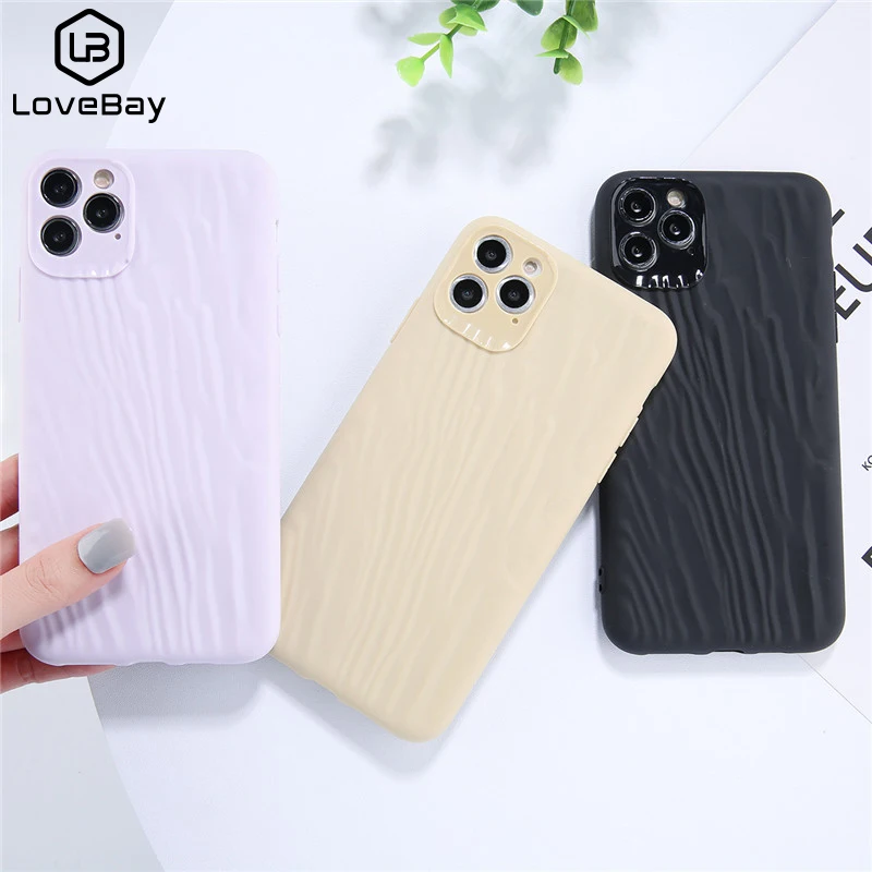 Чехол для телефона Lovebay Wave с узором iPhone 11 Pro X XR XS Max 6 6s 7 8 Plus яркий чистый цвет
