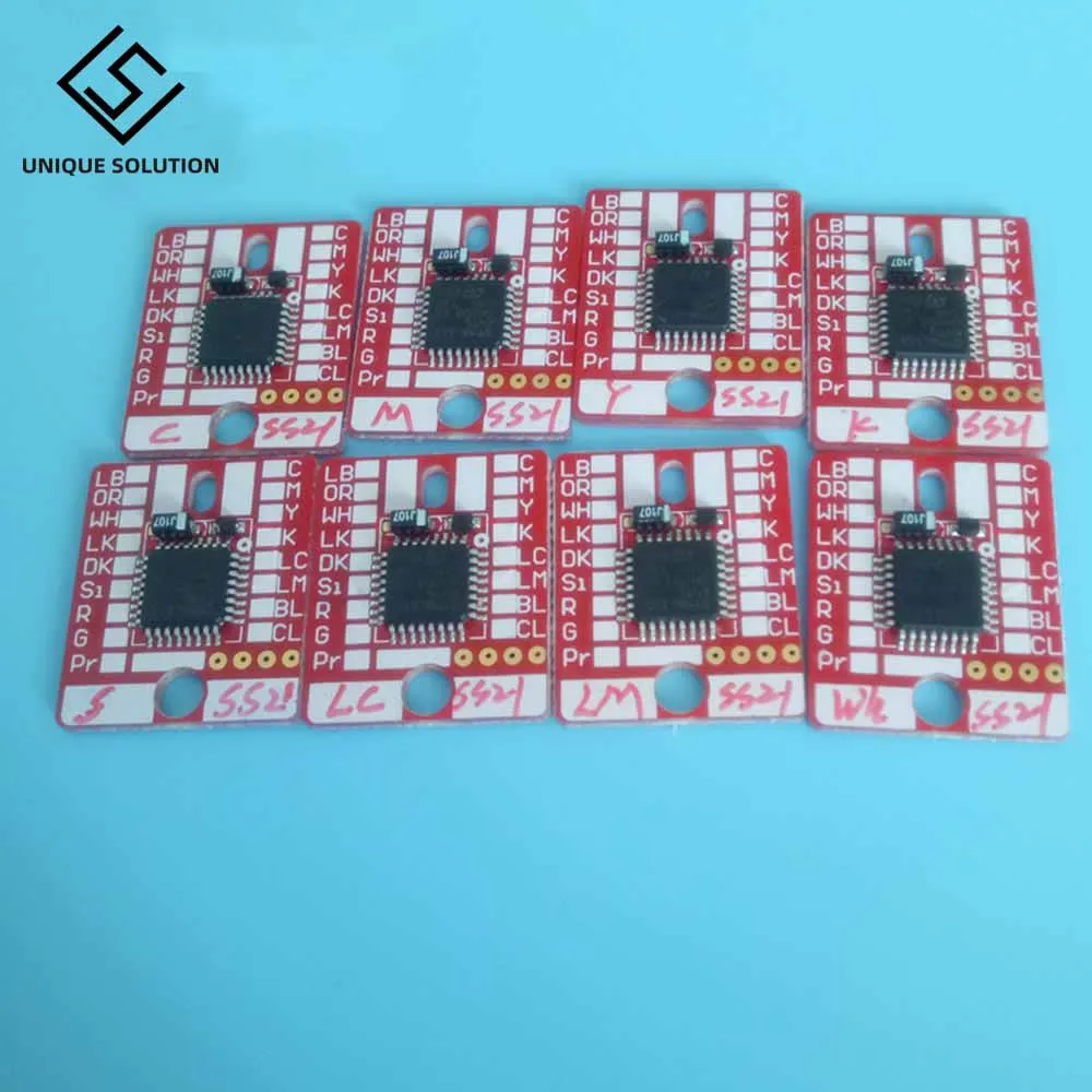 SS21 Permanent Chip for Mimaki JV5 JV33 CJV30 JV130 JV160 JV260 printer; 4pcs set BK C M Y  45
