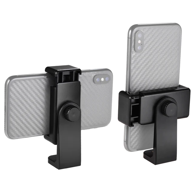 Support de pince pour téléphone portable, Clip pour trépied, perche à  Selfie avec pince détachable, adaptateur rotatif à 360 ° pour iPhone et  Smartphone - AliExpress