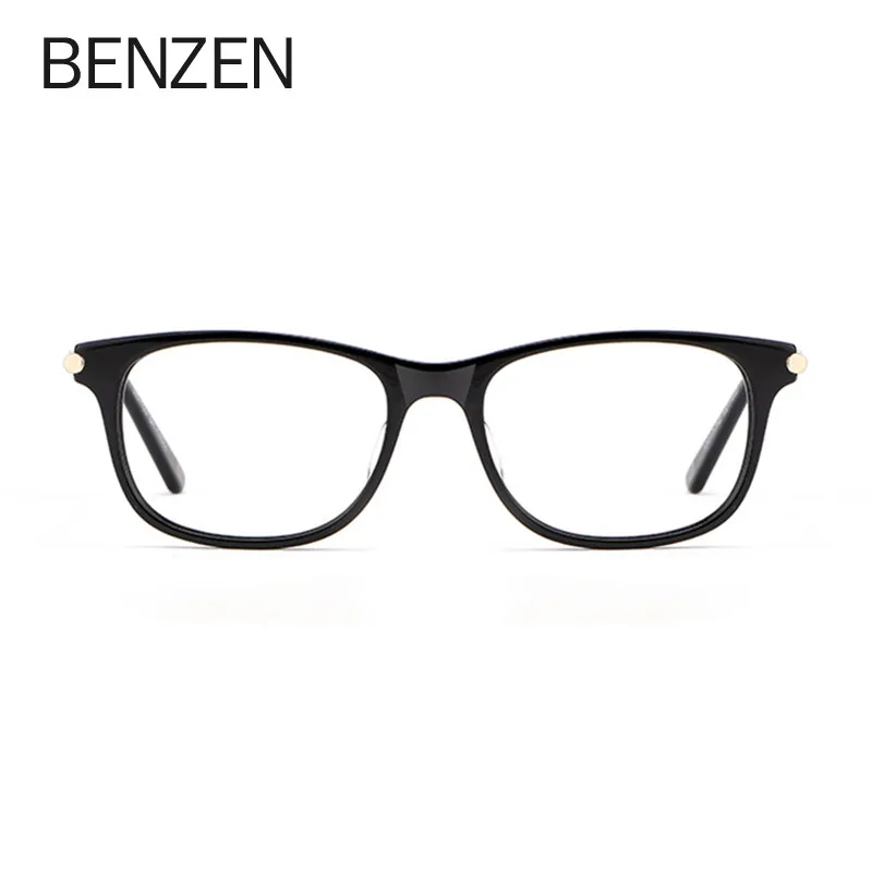 BENZEN, женские очки, оправа, Дамская мода, очки для близорукости, высокое качество, ручная работа, ацетат, рецепт, оптические очки, оправа 5167