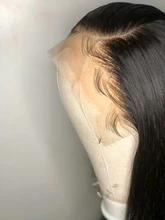 Malaika recto Bob corto frente de encaje pelucas de cabello humano 13x4 pelo brasileño peluca Bob contundente corte Bob pelucas con minimechones