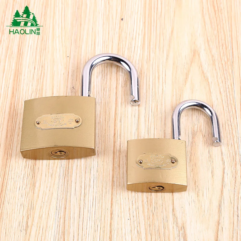 

[Manufacturers Direct Selling] Household Atomic Lock Copper Padlock Locks Multi-Specification Lock Head through Open Padlock ton