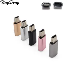 TingDong Micro USB женский мини USB зарядное устройство типа «папа» Кабельные конвертеры адаптер для htc для LG для MOTO Mini Мобильный телефон USB