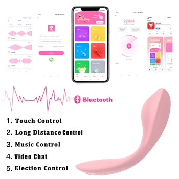 APP Remote Control Panty Vibrator Invisible Wearing Vibrating Egg Clitoral Stimulator Orgasm Masturbator Adult SexToys for Women 4