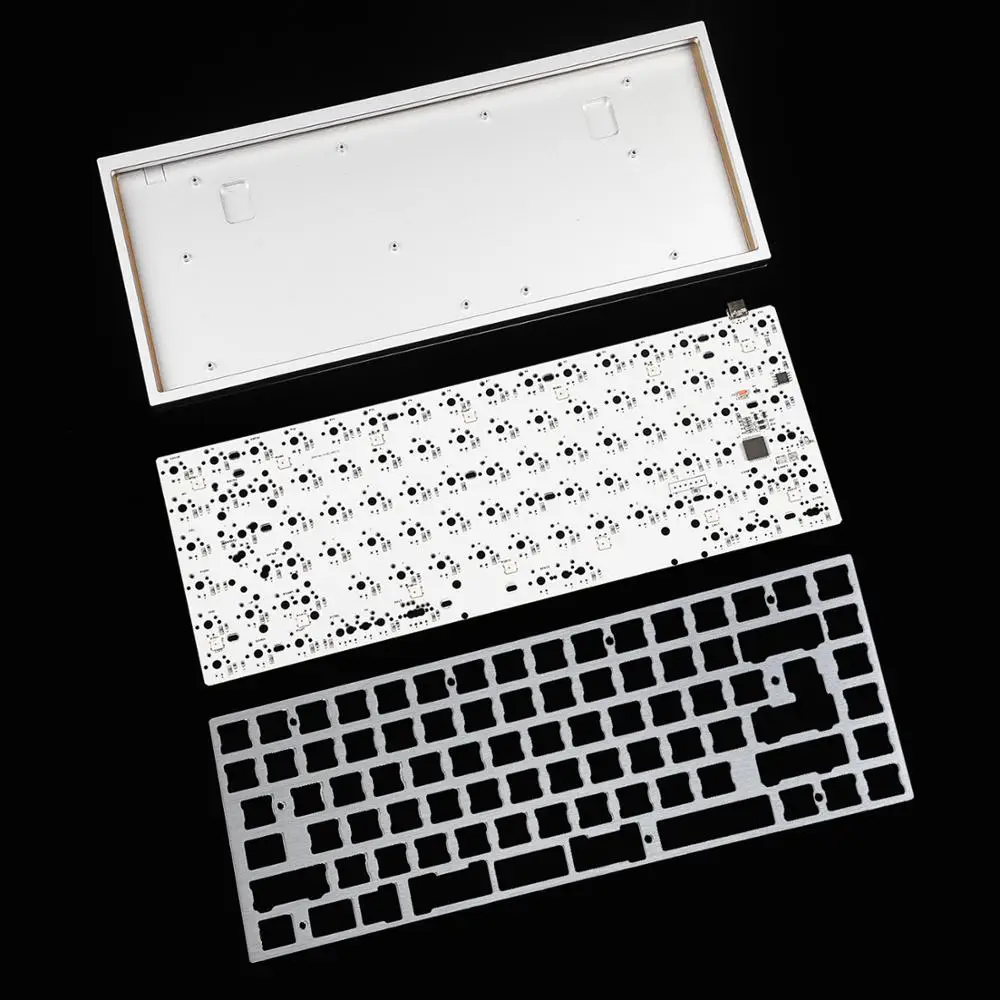 Алюминиевый чехол с ЧПУ для печатной платы YMD75 84 полный комплект латунная
