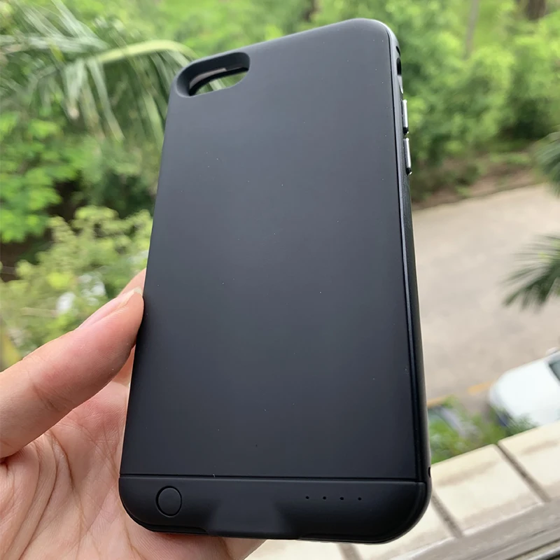 4000 мАч для Apple iPhone 6 Plus 6S 7 8 чехол с зарядным устройством 5 дюйма запасной умный