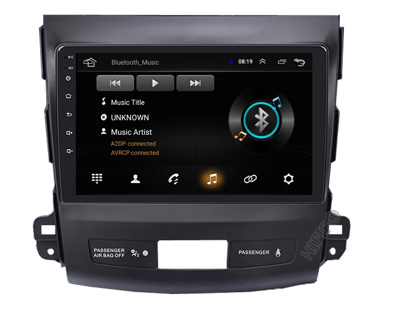 Автомобильный DVD мультимедийный плеер для Mitsubishi Outlander XL 2005- 2din Android 9,0 радио магнитофон навигация gps