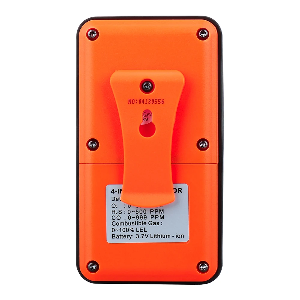  4 in 1 Multi Gas Detector Gas Monitor Oxygen O2 Hydrogen Sulfide H2S Carbon Monoxide CO Combustible - 32934631720