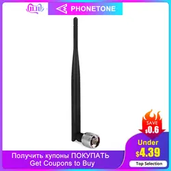 Антенна 2 г GSM 3g 824-960 МГц 3db Крытый черный правый угловая антенна с N Разъем для мобильного телефона усилитель сигнала для ретранслятора