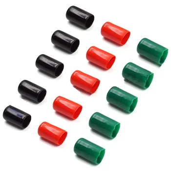 

15PCs T-plug XT60 Plug Protective Cap T-shaped Head Protector Cover Red Green Black for RC FPV Lipo Battery DIY Spare Parts