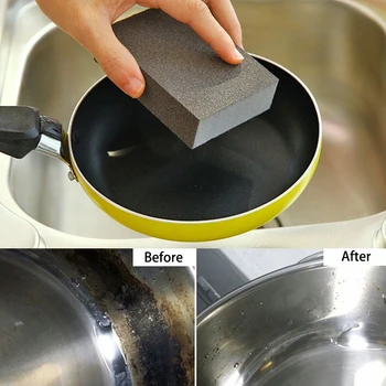 

Magic Sponge Eraser Emery Melamine Sponge Kitchen Cleaning Sponge for Removing Rust Dishcleaning Washing Cleaner Kitchen Gadget