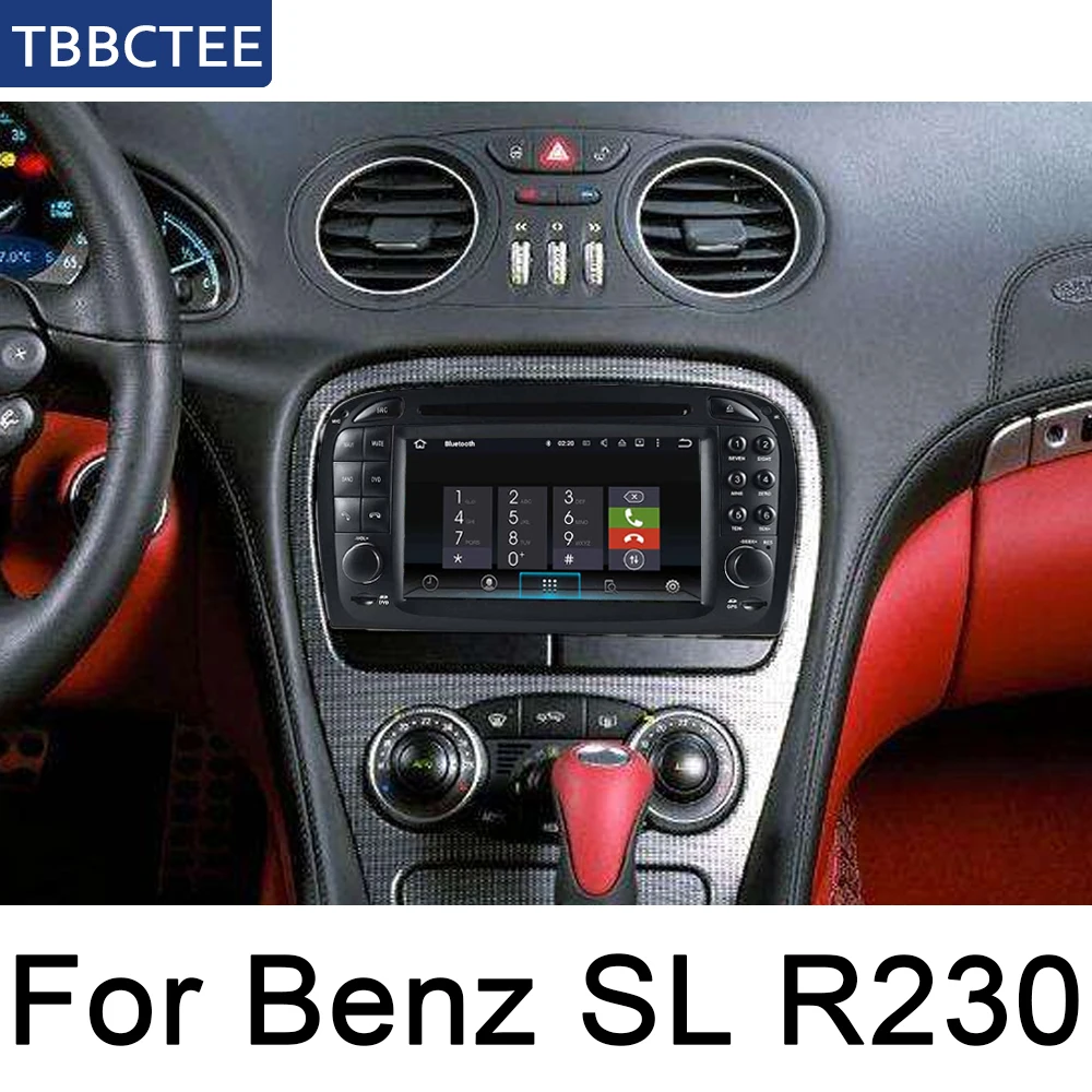 Для Mercedes Benz SL R230 2001~ 2004 NTG автомобильный мультимедийный плеер Android gps Авто Радио стерео система навигационная карта wifi карта