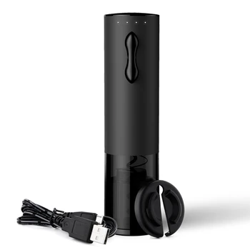 

USB Red Wine Electric Bottle Opener Stainless Steel Rechargeable Electric Bottle Opener