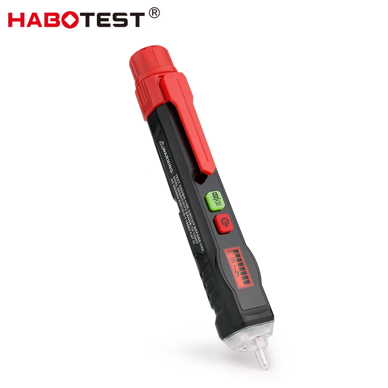 

Voltage Detector Non Contact Voltage Tester Pen HABOTEST Smart Electric Indicator Breakpoint Finder Live Wire Check AC 12-1000V