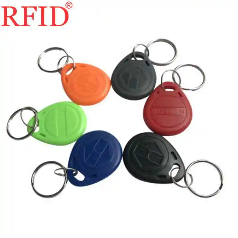 ID 125 кГц EM4100 TK4100 только для чтения брелок RFID EM жетон тег контроля доступа карты тег аксессуары много цветов выбрать 100 шт