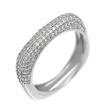 

Кольцо из серебра с фианитами R02165