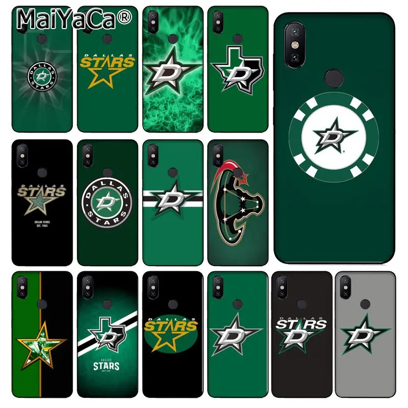 

MaiYaCa Dallas Stars TPU Soft Silicone Phone Case Cover for xiaomi mi 6 8 se note2 3 mix2 redmi 5 5plus note 4 5 5 cover