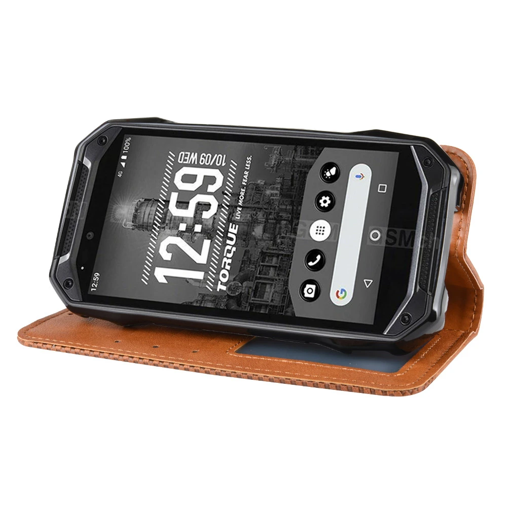 Для Kyocera Torque G04 Kantan Sumaho 705KC Android One X3 кошелек Чехол в винтажном стиле из искусственной кожи с магнитной откидной крышкой
