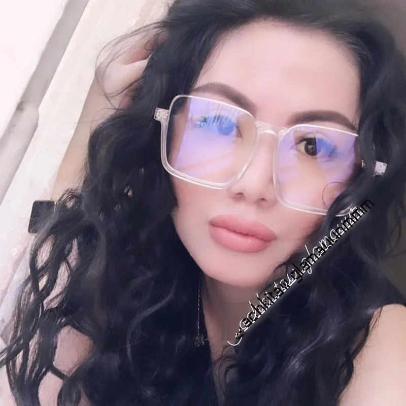 Металлическая полуоправа оптические оправы женские прозрачные очки оправа