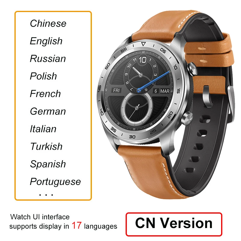 Sliver Honor Watch Magic Смарт-часы мониторинг сердечного ритма сна давление водонепроницаемые носимые устройства шагомер - Цвет: Sliver
