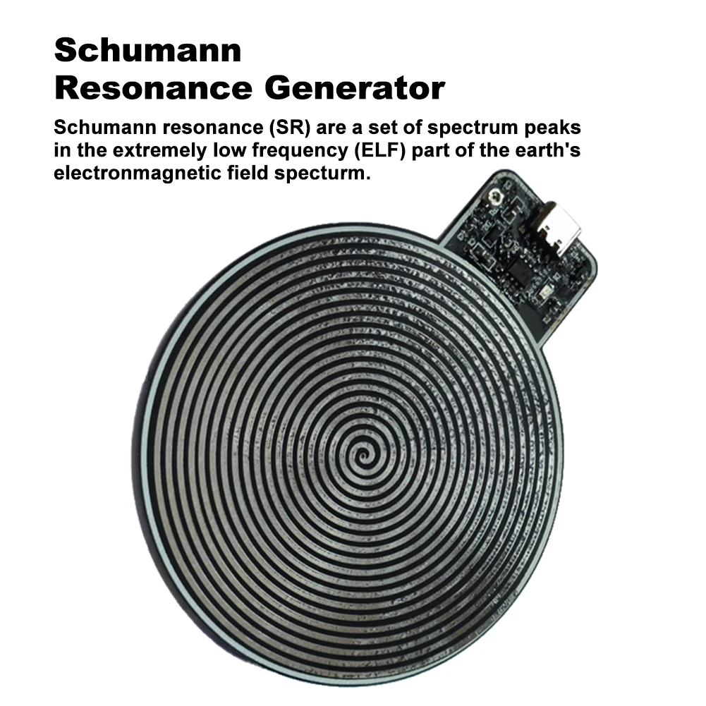 7.8Hz Schumann Waves Ultra-Low Frequency Pulse Generator Sleep Improver Schumann Waves Generator USB Power Supply