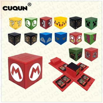 

New est For Nintend Switch Shockproof Game Cards Case NS Hard Shell Box for Nitend Switch Games Storage Accessories 16 in 1