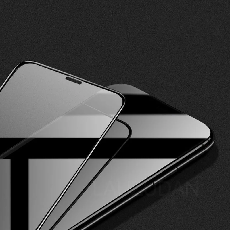 Закаленное стекло для iPhone 7 8 11 X XR XS Max защитная пленка экрана 12 Pro 6 6s Plus SE 2 полное